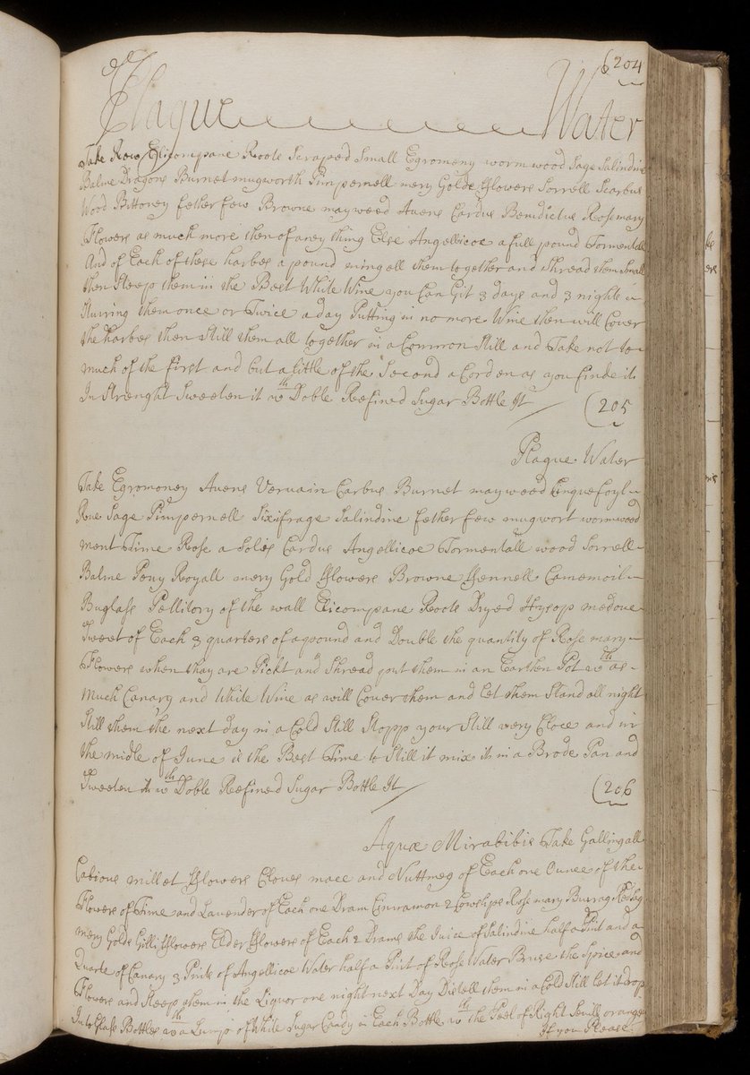 BeineckeLibrary's tweet photo. Cookery book: 18th century recipes ranging from plague water to chocolate puffs; completely digitized https://t.co/eo2GL44ehp sections on Wet Sweet Meats; Dry Sweet Meats; Creams &amp; Cheeses; Possetts &amp; Sillibubs; Puddings &amp; Pyes; Soups &amp; Made Dishes; To Pickell; &amp; The Side Dishes https://t.co/AOuqCuq4ZP