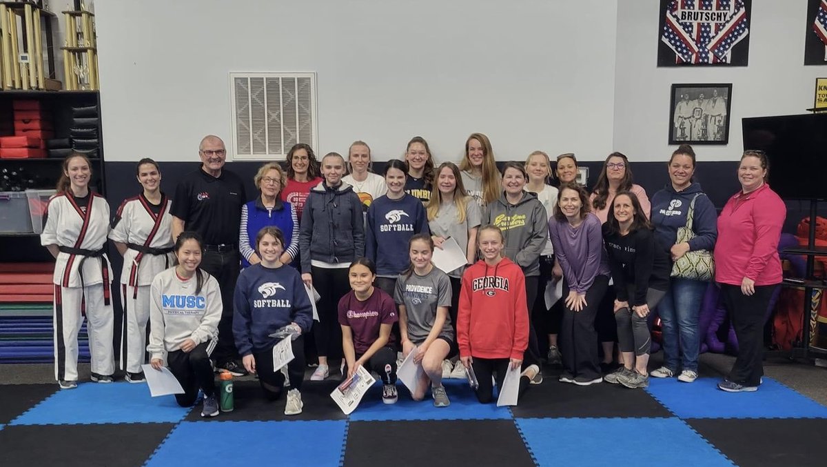 Thanks Genova Family Karate for the self defense class for our girls and their families