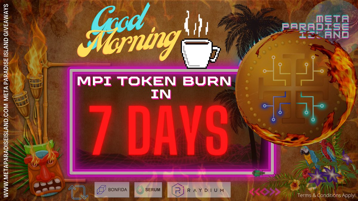 ☕Good Morning MPI Tribe!

💣⏰🚀

#nft #nfts #IDO #nftgame #meta bit.ly/3oC3tqC