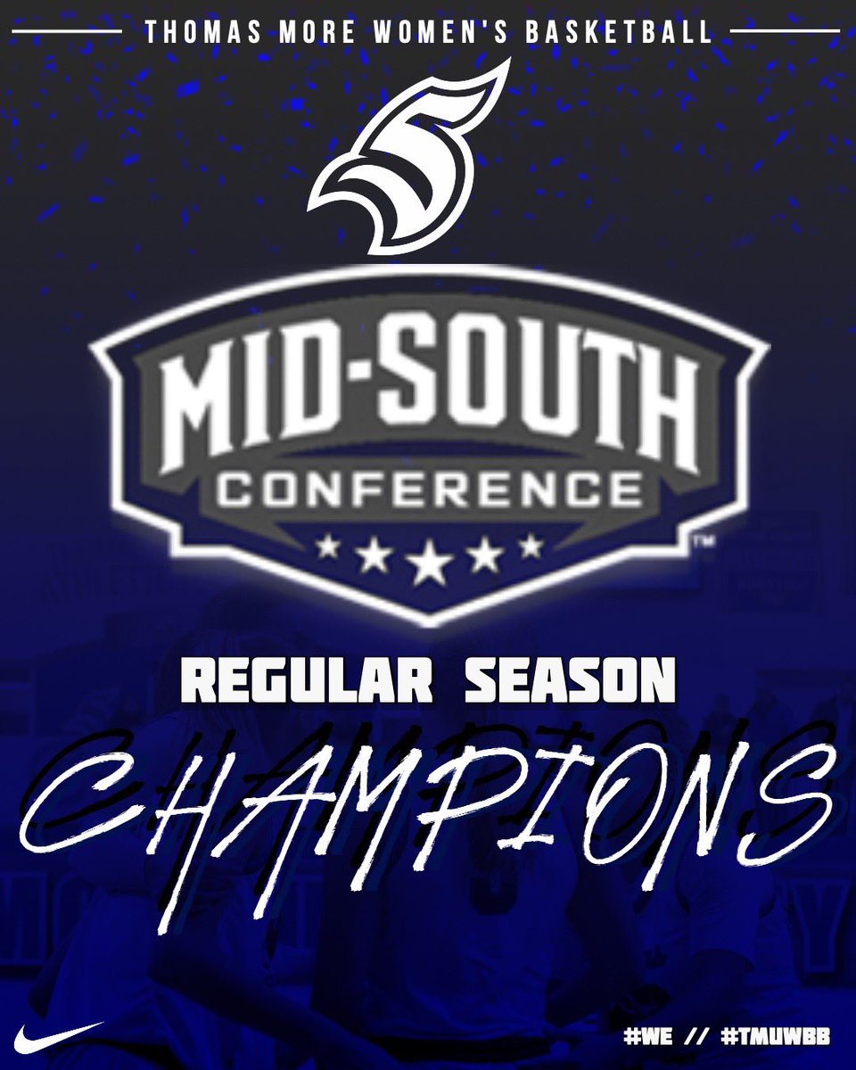 Heading into the conference tournament being Mid-South Regular Season Champs! 🏀 #Back2Back