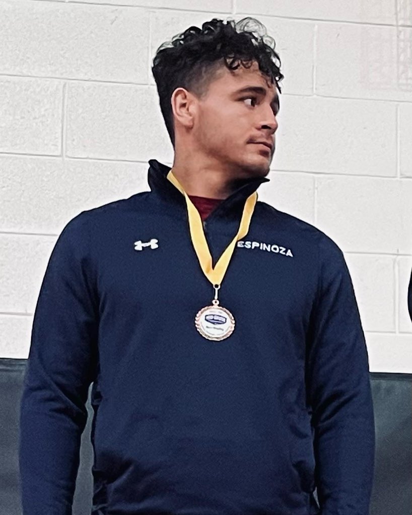 Ptax155's tweet photo. 11 placers, 3 medalist and one guy with an auto bid to nationals! Congratulations to Jessiah Contreras, Maximo Fernandez, and our first National Qualifier Michael Abidin! #BobcatWrestling #FirstBobcat https://t.co/EmJIlyEMYE