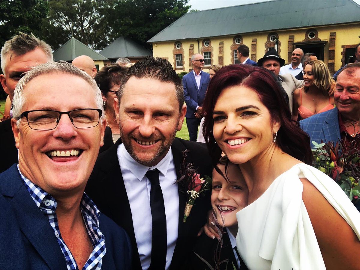 master_oc's tweet image. That first date at The Red Cow Penrith sealed the deal back in 2008
All the years later, businesses, kids and slow race horses
Krystle +John = #marriedbythemaster 
.
#themasterofceremony #weddingcelebrant #marriagecelebrant #marriedbyapro #southcoastcelebrant