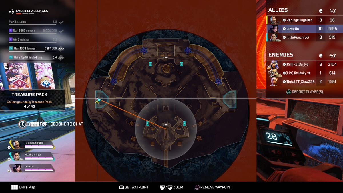 Banpychan's tweet photo. Solo arena rank._.  #apex  #PS4share https://t.co/QkQnUMgpBw