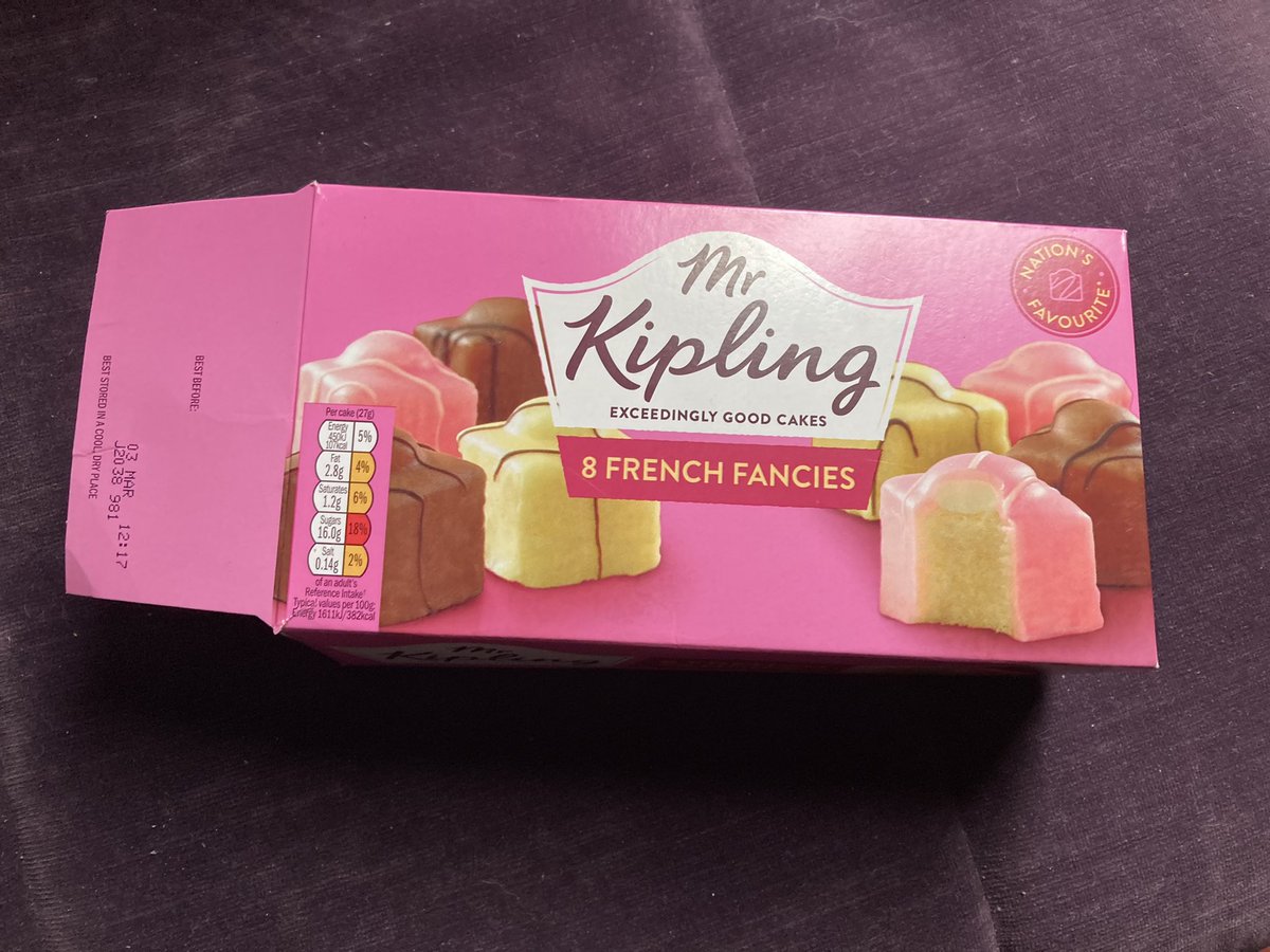 SheilaDillon's tweet photo. A friend who feels I don’t eat enough of the foods I criticise brought these round to have with a cuppa. She’d already eaten 3. She said, They don’t have any actual taste, they’re just sweet &amp; soft.  She’s right. 1st,2nd,4th ingredients are sugar (3rd water). No taste at all. https://t.co/gbAExXZsPO