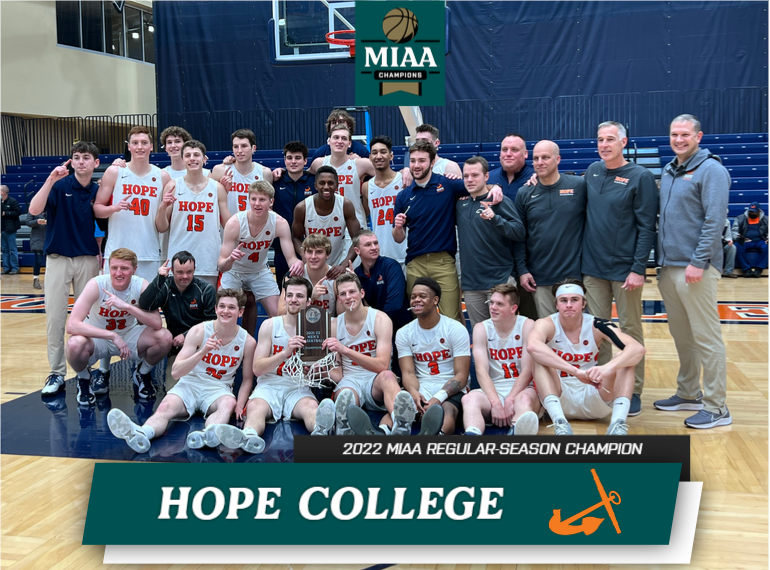 Hope Men's Basketball Claims the 2022 #D3MIAA Regular-Season Crown 🏀

READ -- miaa.org/x/5bgga

#MIAAmbkb