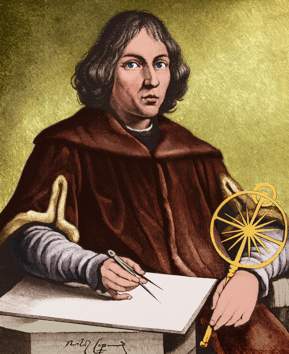 Today in 1473, Nicolaus Copernicus was born in Poland. He was the first modern European scientist to propose that the Earth and other planets revolved around the Sun, a theory he published shortly before his death: s.si.edu/2GRLbfW #IdeasThatDefy