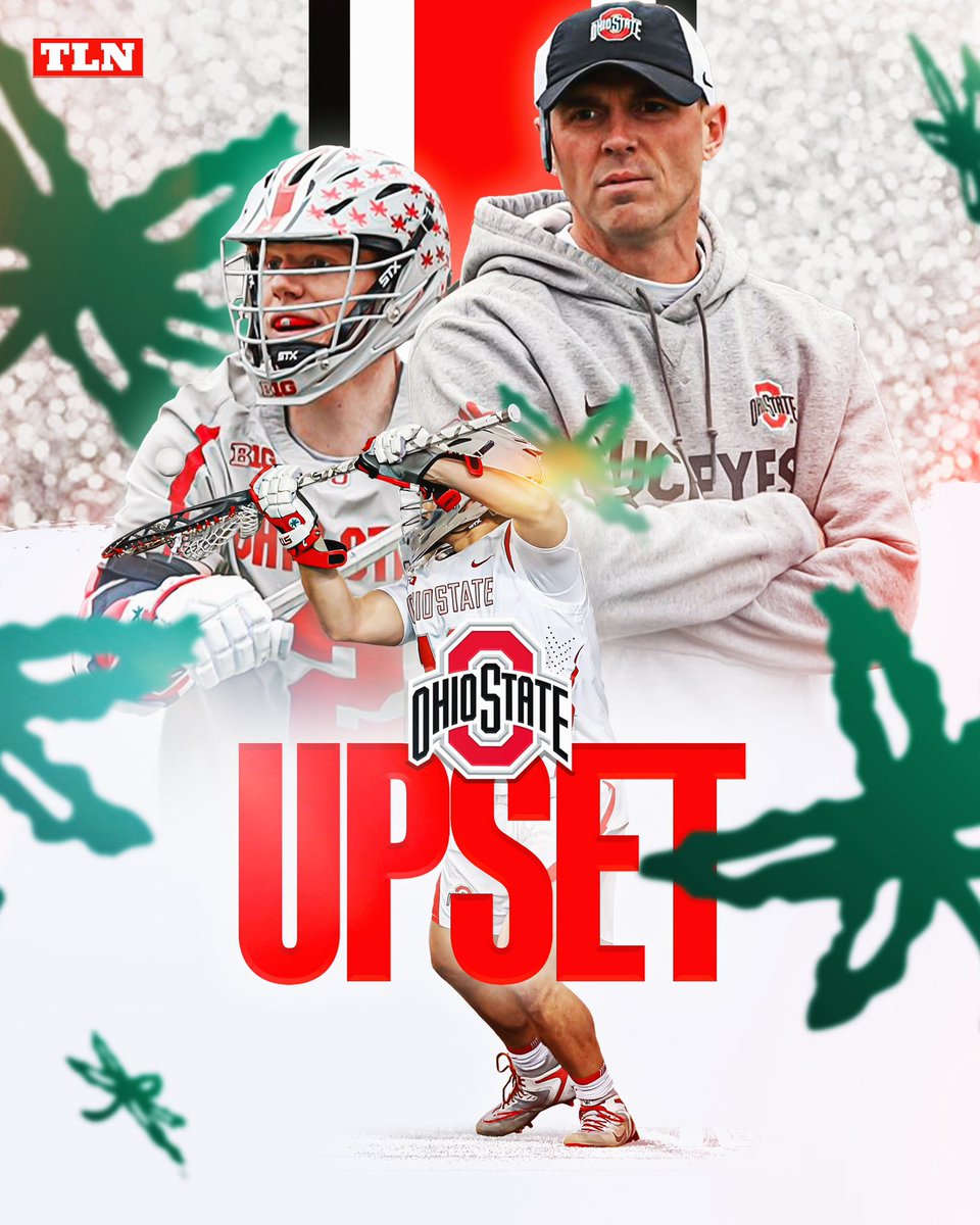 🚨 UPSET ALERT 🚨

Massive win for <a href="/OhioStateMLAX/">Ohio State Men's Lacrosse</a> and the B1G Conference on the road