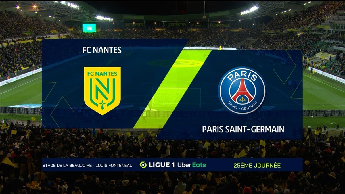 Nantes vs PSG 19 February 2022