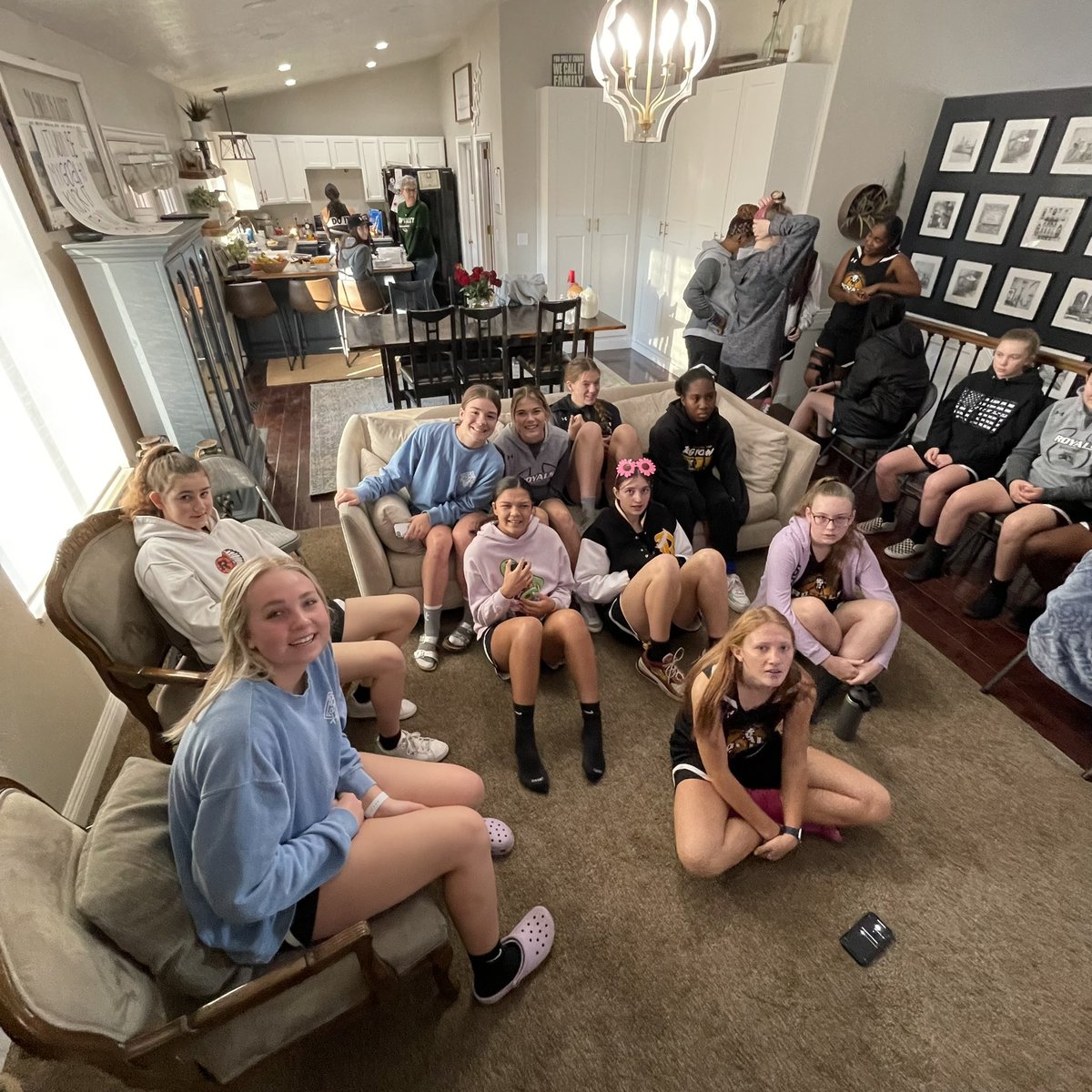 Playoff Bracket Reveal Surprise Team Breakfast this morning! 🍳 🥓 We’re excited to tip off against Syracuse in the first round of playoffs. Mark you calendar so you can be there to cheer us on! Tuesday, February 22, 6pm @ Syracuse. GO ROYALS GO! 🦁🏀 #rhs #royhigh #stateplayoffs