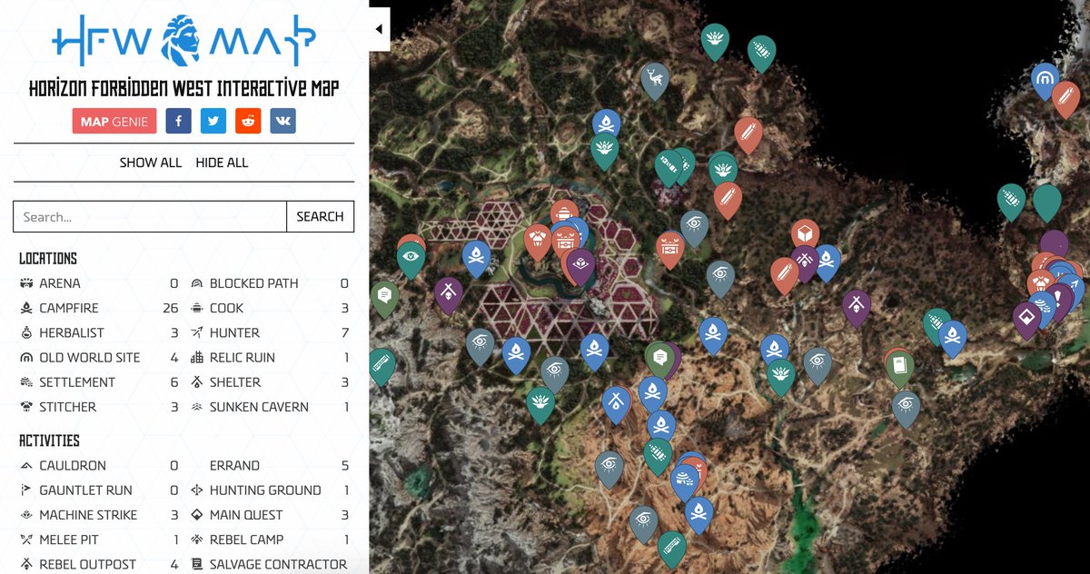 Far Cry 5 Interactive Map