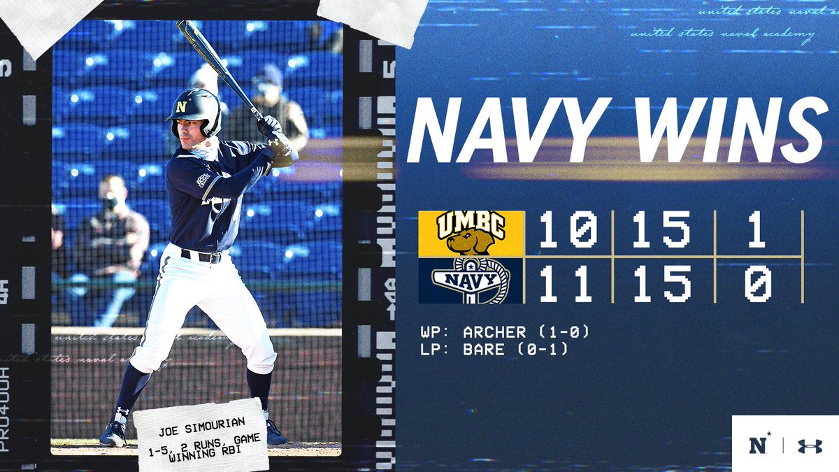 Navy Baseball tweet media