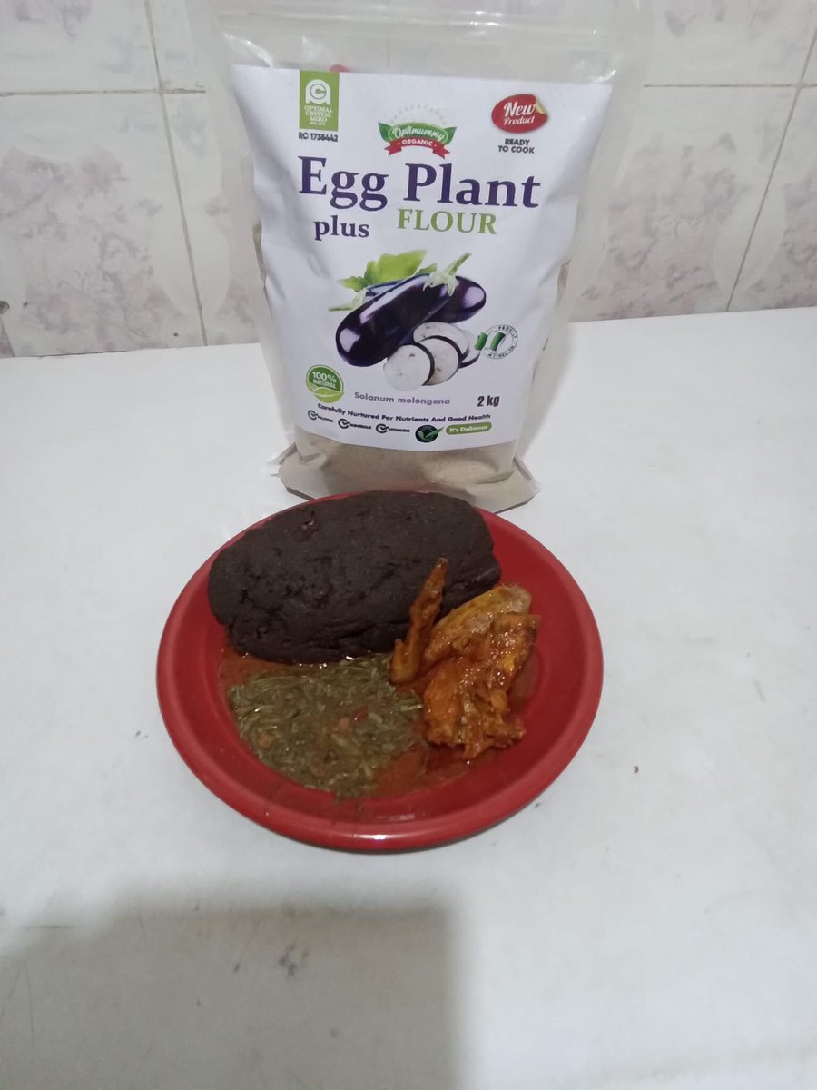 mindsandhands_'s tweet photo. Eggplant (Aubergine) flour  swallow, 
right way to check your blood sugar levels, 
right way to check your weight
Right way to eat healthy 
Full of fiber https://t.co/iXnhRiLJBV
