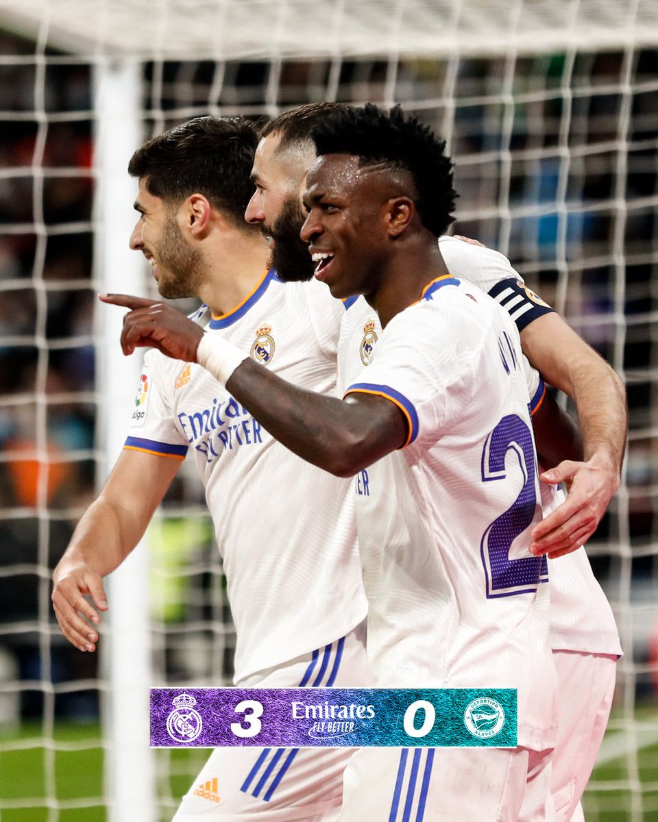 +3

#RealMadridAlavés | #HalaMadrid