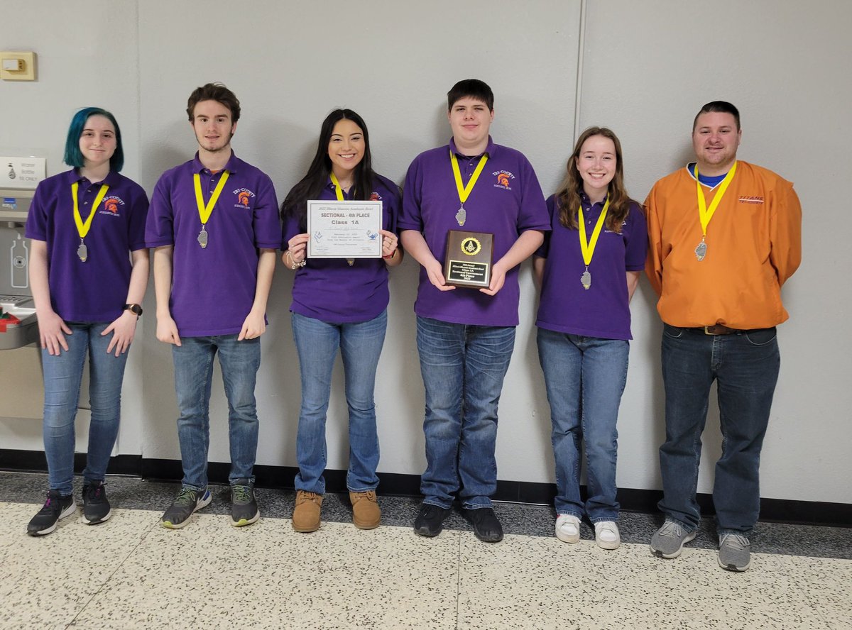 mrfleck203's tweet photo. 🚨TCT scholastic bowl finished 4th out of 10 teams today at the Masonic Academic Bowl winning $100 for their program. #TitanTrue 🚨

TCT was competitive in both afternoon matches.

Semifinals
Fisher 190 TCT 140

Consolation
Sat Fork 140 TCT 110 https://t.co/Rw4HBbfFdQ