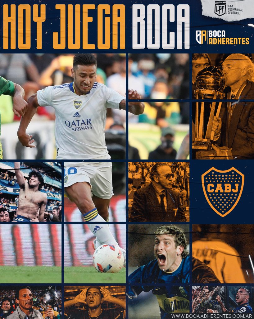 ¡HOY JUEGA BOCA!