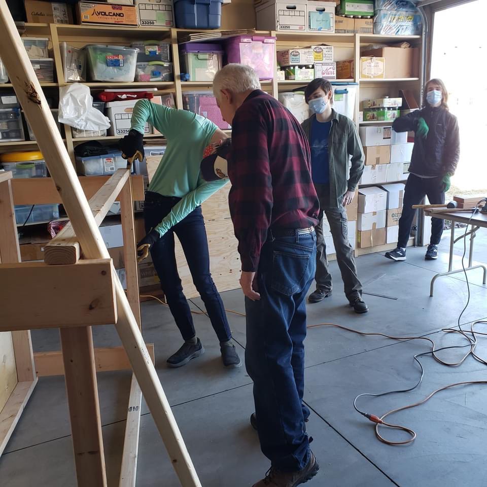 Geoffrey_Wardle's tweet photo. My Dad spent today helping Mattheus and Scouts from Troop 1 as Mattheus lead the group in constructing a bike maintenance station for @SanctuaryBoise as his Project to become an Eagle Scout. #scouting https://t.co/ZSeDx3zcs6