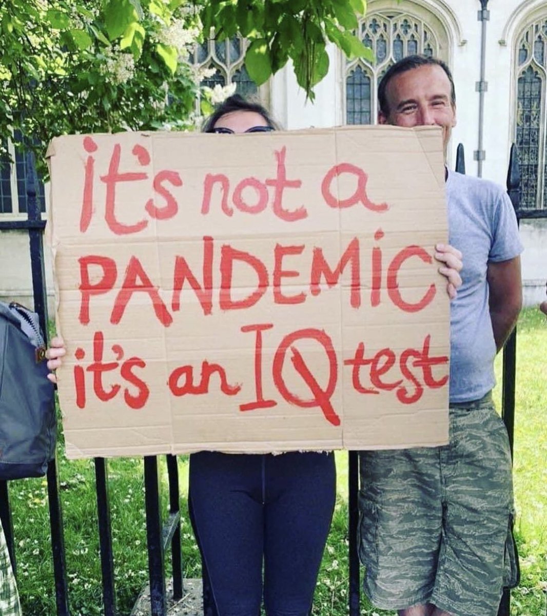 UrsulaKiener's tweet photo. No es una pandemia, es una prueba de IQ https://t.co/IHE5MCWNVe