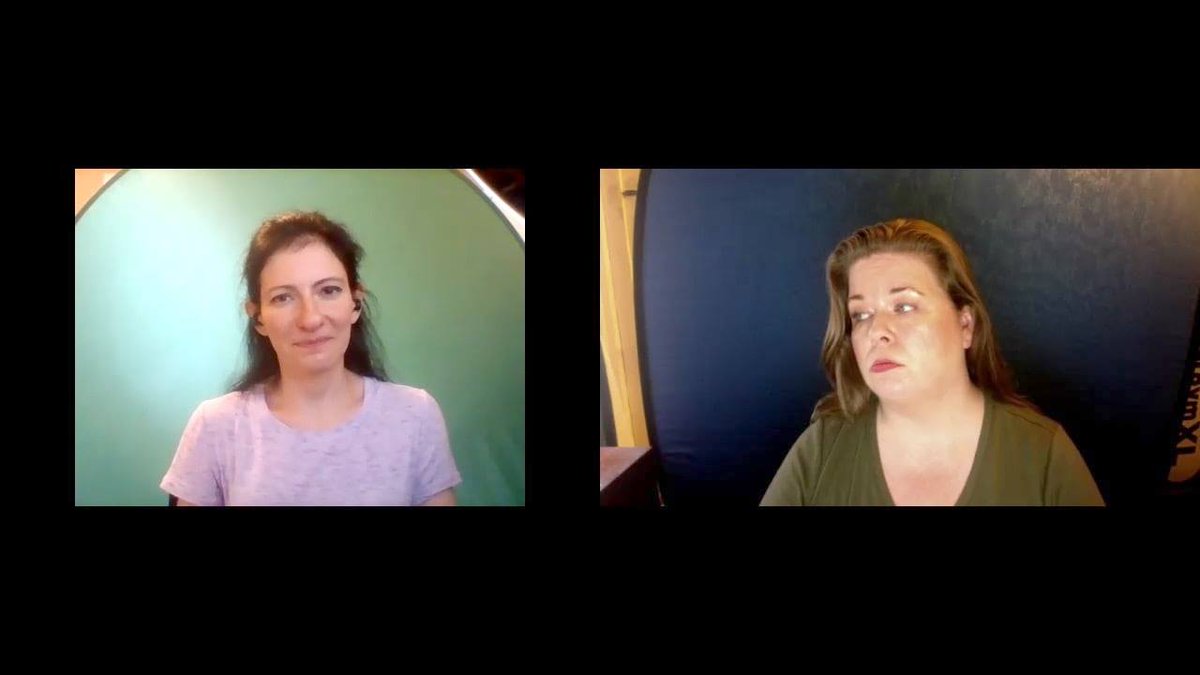 UNarrator's tweet photo. Check it out: Cari Keebaugh and Juliet Bowler in STOCKHOME!  Available at your leisure:  https://t.co/zP7CBuhhEv https://t.co/wB705fzZKo