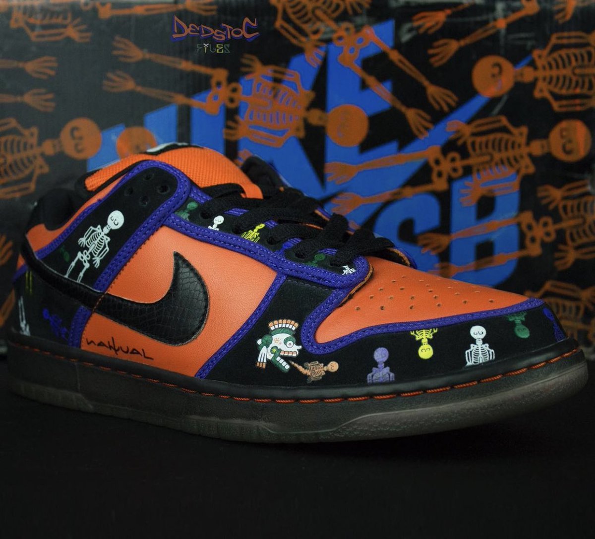 day of the dead nike sb