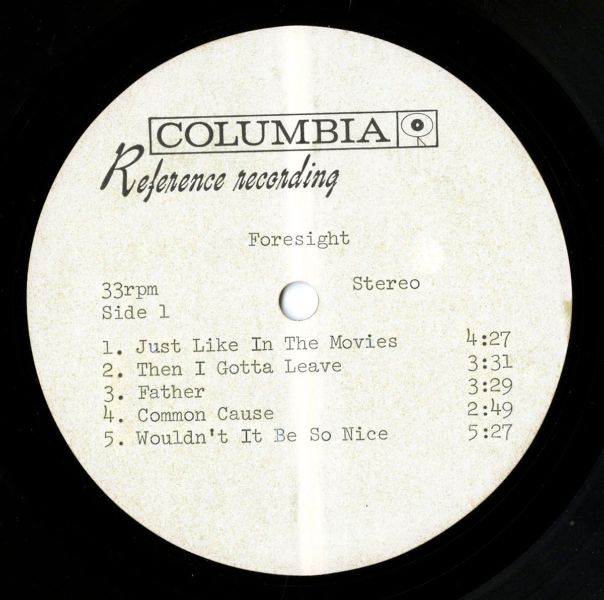 Shel produced an album for the band Foresight in late 1973 and, while some test pressings were produced, the project was later stalled. #70s #music #rockhistory