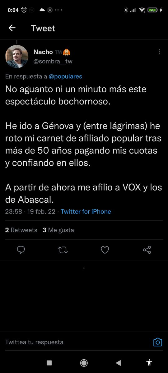 Pitufin57613442's tweet photo. Vaya vaya, es que los de Vox no son ni originales para hacerse pasar por afiliados del PP, dais asco, sois lo peor, porque no podéis ganar nada por méritos propios, buitres
#TrollsdeVox #Botsdevox https://t.co/Ycn7PscaMk