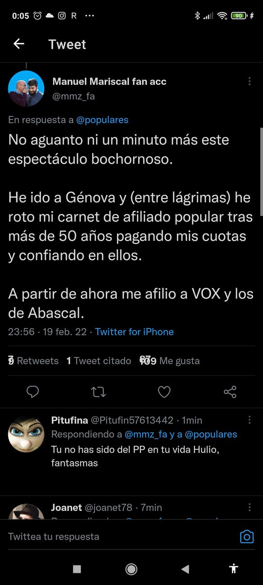 Pitufin57613442's tweet photo. Vaya vaya, es que los de Vox no son ni originales para hacerse pasar por afiliados del PP, dais asco, sois lo peor, porque no podéis ganar nada por méritos propios, buitres
#TrollsdeVox #Botsdevox https://t.co/Ycn7PscaMk