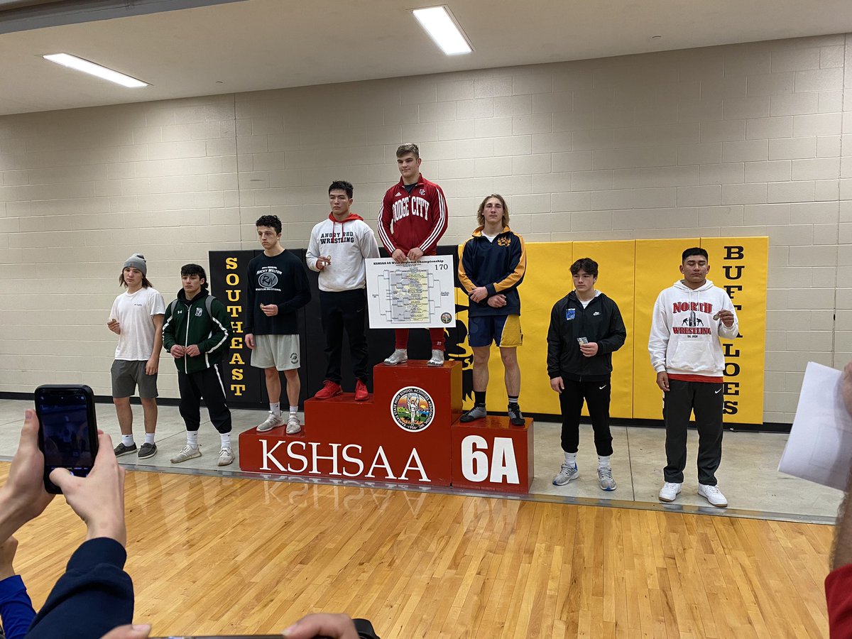 WichitaNorthwe1's tweet photo. Congrats to our 4 Grizzly Wrestlers qualifying for the state Tournament🏟 
Zach Morford 2nd
Caden Ross 3rd
Alexander Brooks 3rd
Brendan Lewis 7th https://t.co/CsBcWr0jWO
