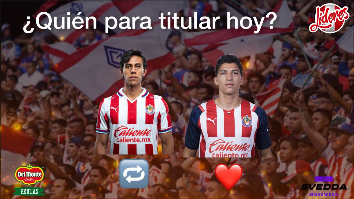 _los_lideres's tweet photo. Líderes, arreglemos esto… ¿quién debería ser el 9 titular hoy?

🔁 JJ Macías 
❤️ Inge del Gol https://t.co/x8q0aeNrpL