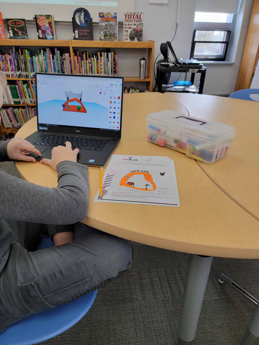 #MobileFabLab had a FABulous residency <a href="/palisdDN/">Durham-Nockamixon Elementary School</a> this week! 5th gr Ss designed in <a href="/tinkercad/">Tinkercad</a> to create structures that represented regions of the US- and we can’t wait to get them printed!