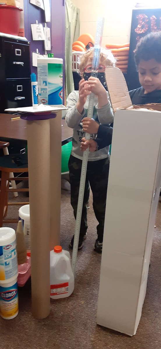 cheribcraft's tweet photo. 1st graders enjoyed celebrating 120 days of school with some predictions and analysis.  Whose estimate was closest to 120 in?  Is your tower 120 cm tall? #wearethepark #lovetothinkhere @CobbAlp @SedaliaParkES @MIndsOnFire2000 @MSLeatherwood2 https://t.co/wNaYAHFgL4