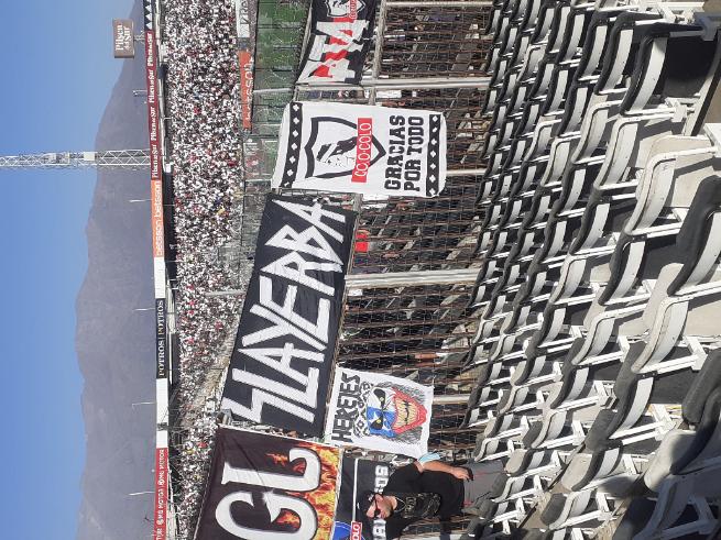 YaSabenYa1's tweet photo. Alerta de #slayerba en en monumental
#vamoscolocolo https://t.co/mSk31GlLSv