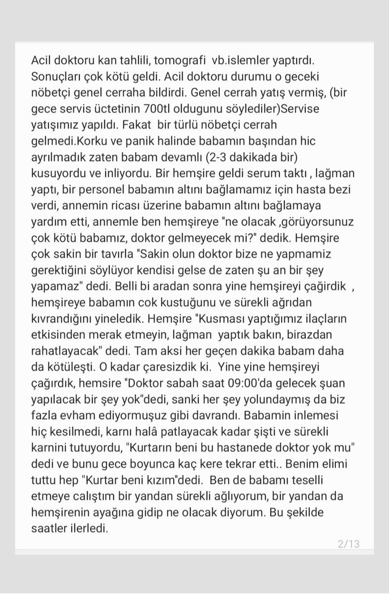 UnalGozde's tweet photo. #babambilalünal #bilalünal #babam #hastaneihmali #acilyardım #fahrettinkoca #doktorihmali #yardım  @saglikbakanligi @drfahrettinkoca @RTErdogan @trthaber @showanahaber  @haluklevent  @MilasBelediyesi  @muglabsb @MuhammetTokat48 @tcbestepe https://t.co/vkAuikBS3A