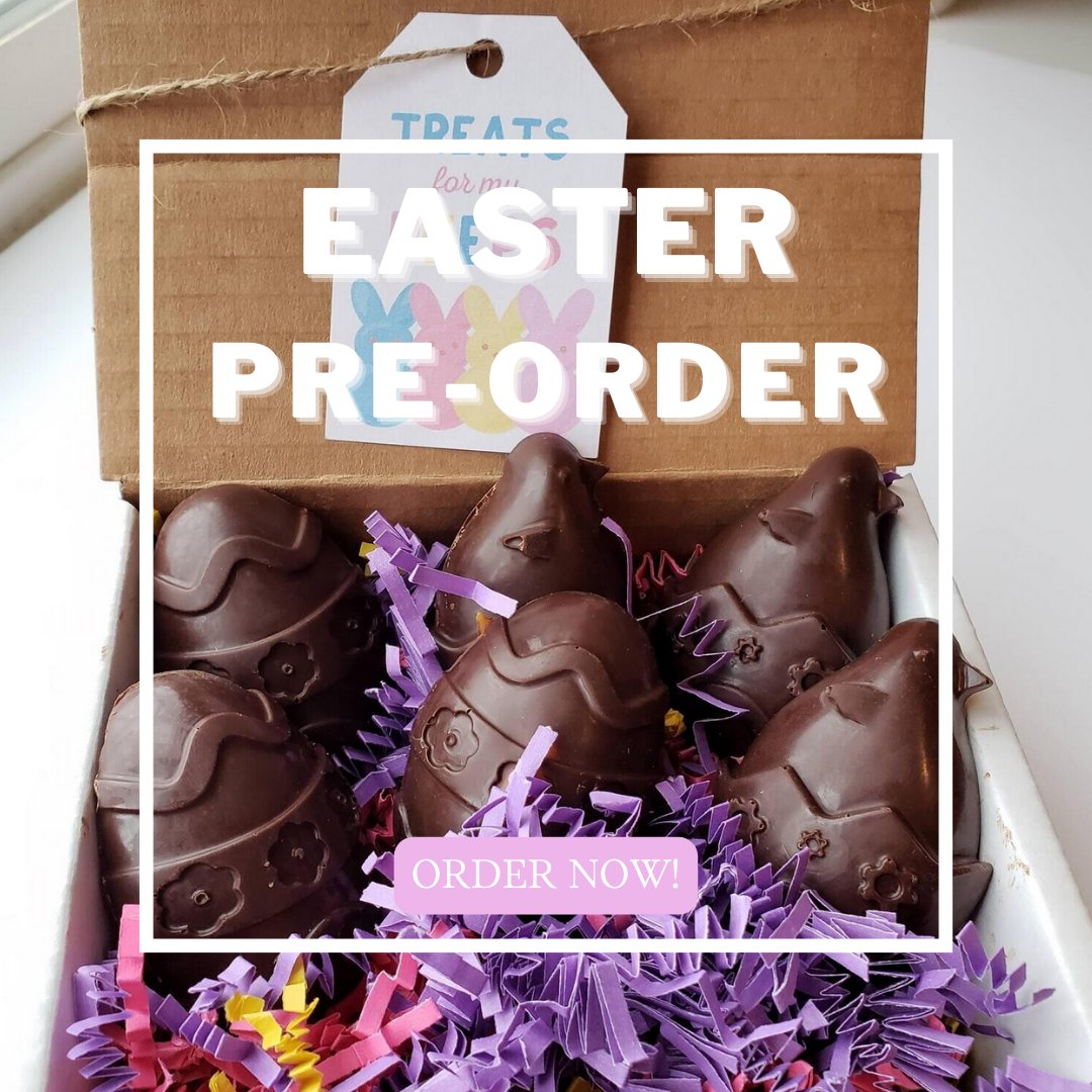SweetVUtah's tweet image. Our Easter vegan chocolates are available now for pre-order... Trust us, you don't want to wait on ordering these! We sell out FAST! Retweet to spread the word 🐰💜🐣 sweetvchocolates.com #veganeasterbunny