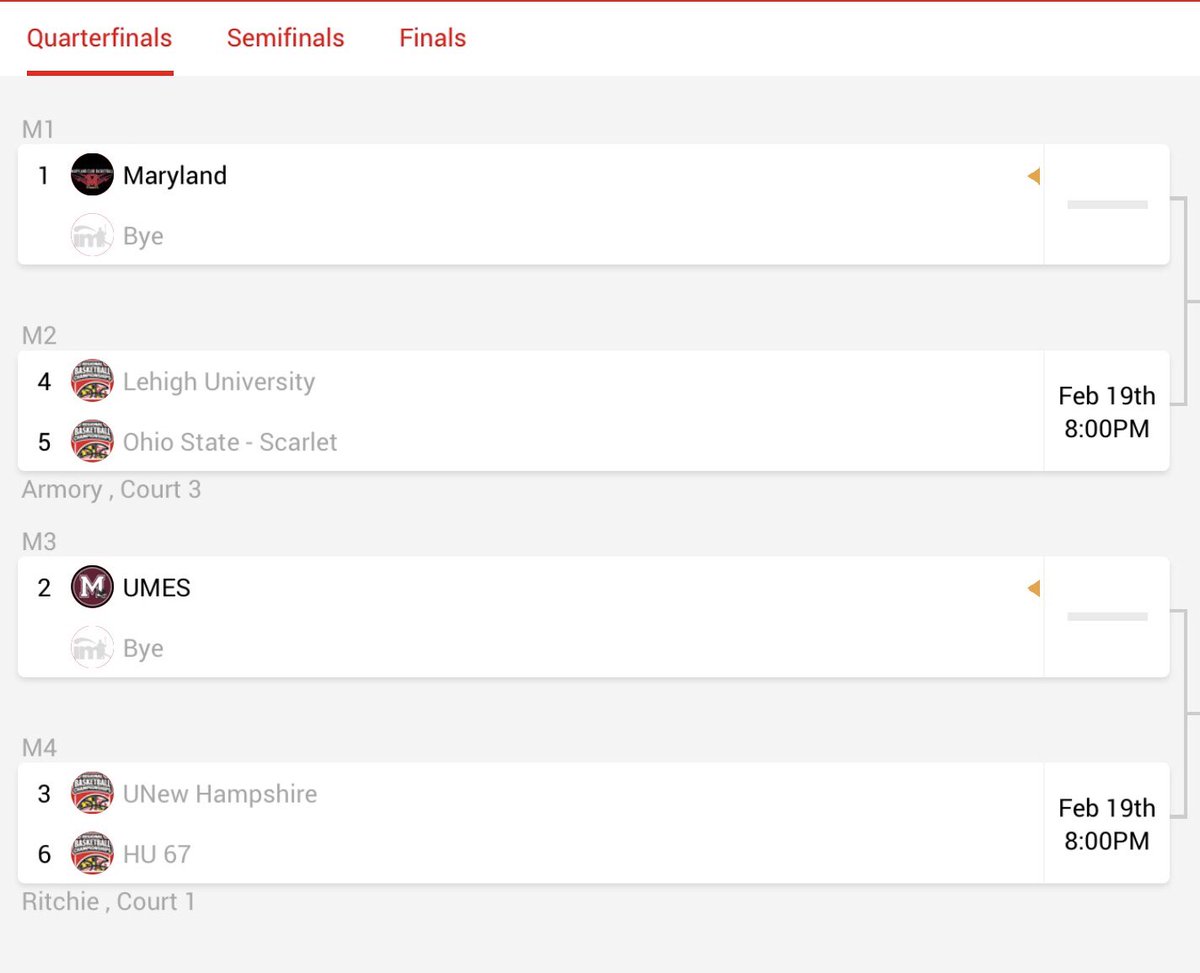 Here is the Playoff Bracket:

We will play the winner of Ohio State/Lehigh