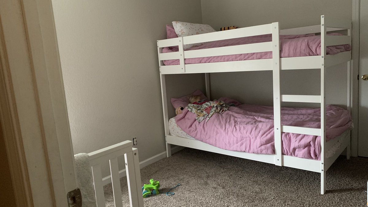 IKEA is Latin for “it’s going to take twice as long and three times more effort than planned. And you under-planned, you naive optimist.” 

But it’s done and I looooove it. Big girl bed. <a href="/hellocatherineo/">𝐶𝑎𝑡ℎ𝑒𝑟𝑖𝑛𝑒 𝑂'𝐵𝑟𝑖𝑒𝑛</a>