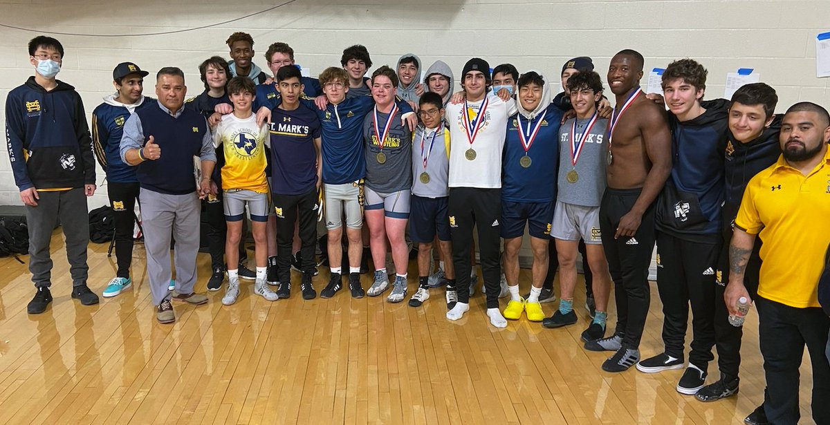 In the SPC Championships 1st place round, Q. Perkison (106) wins by pin, Metcalf (138) wins by tech fall, Kim (145) wins by pin, Abbasi (152) wins by pin, and El. Ellis (195) wins by pin. The team takes 3rd place in the SPC!