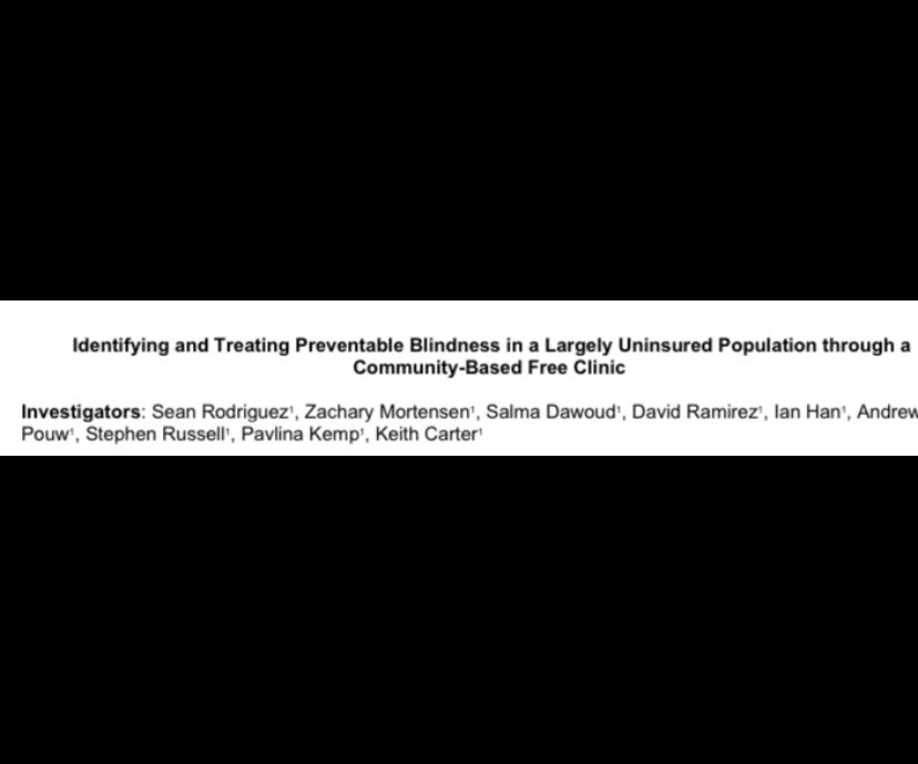 SRodsAndCones's tweet photo. ~FIRST GRANT ALERT!~ Proud to announce that our team was able to secure $100,000 to fund our mission to positively impact the underserved and uninsured patients that present to our UIHC Ophthalmology Resident-Run Free Clinic! #Ophthalmology #outreach @uiowaeye https://t.co/3dGRQ8bS35