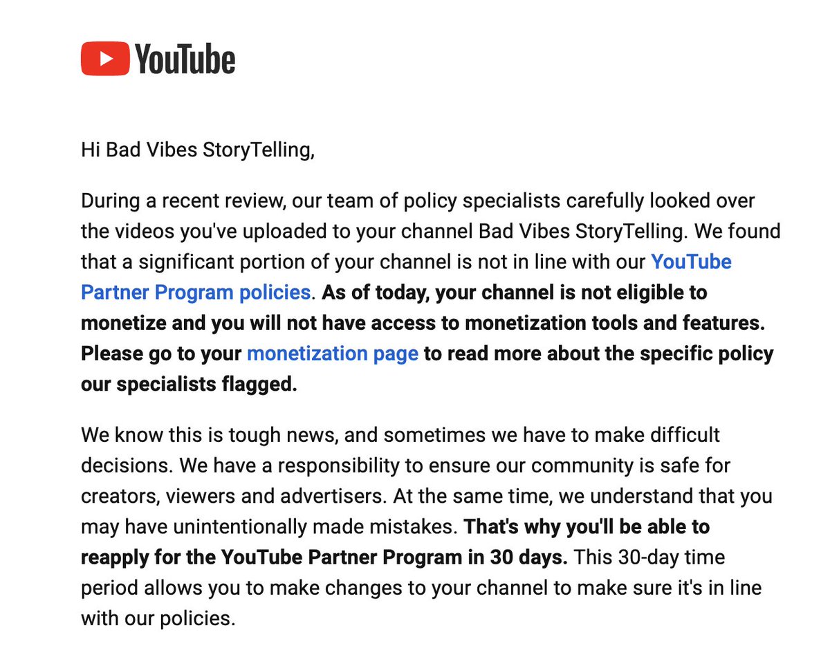 BadVibesYOUTUBE tweet picture