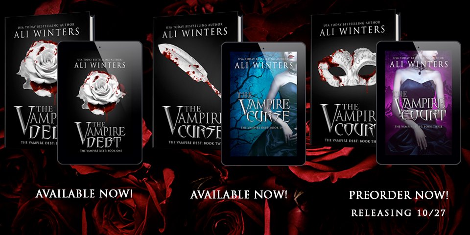 aliwinters_'s tweet photo. It is a truth universally acknowledged, that a single #Vampire in possession of a good fortune, must be in want of a mortal snack.

Start #TheVampireDebt today!
https://t.co/6m0A9gYIz7 

 #vampireromance  #fantasyreads https://t.co/ppuvTTNcrK