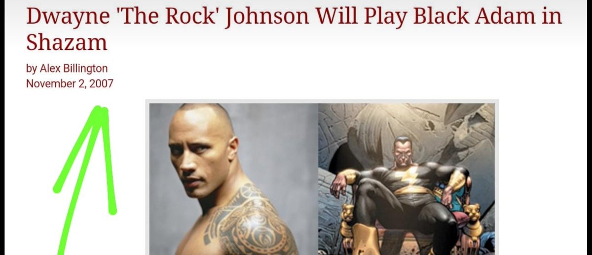 juanmejia_99's tweet photo. Take a project in Hollywood ahead is not easy: the #BlackAadam project and @TheRock have been dancing since 2007 and now it will finally come to light. Congratulations and a lot of success to #DwayneJonhson and all the #Blackadam team.
#DCEU
#SuperBowl
#BlackAdamTrailer https://t.co/XViOyYxX0Y