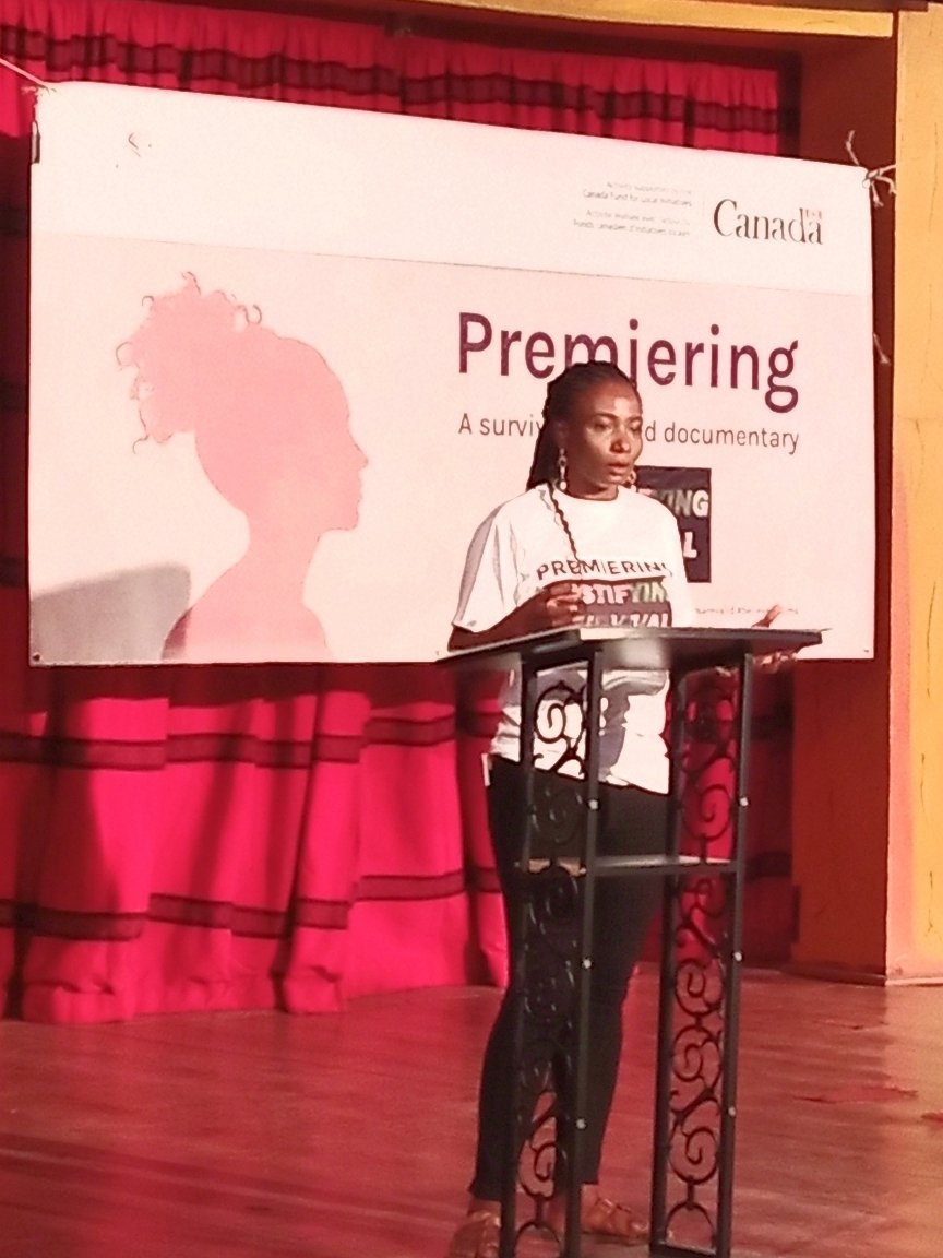 San_Camar's tweet photo. "The culture of silence in #Gambia is inter-generational: our mothers were trained by their parents to keep such acts secret. They too trained us to keep the same secrets. Unless we start teaching our kids to break the silence, the cycle will continue," @BaldehF  @WomenInLiberat1 https://t.co/mwVEPOhROW