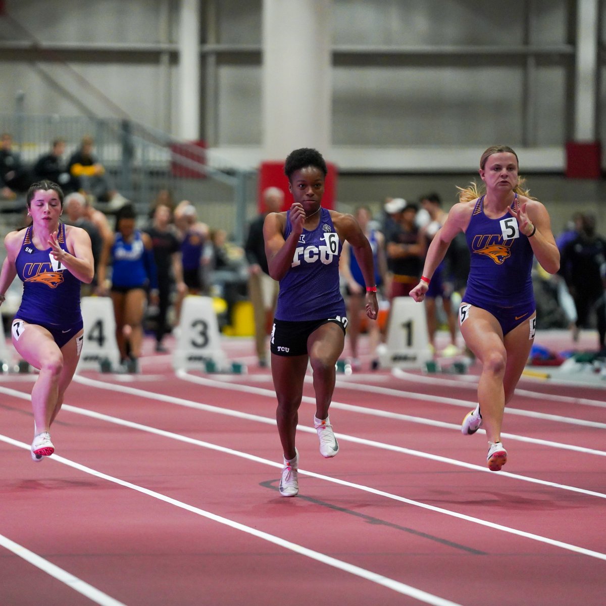 Khyasia Caldwell places second overall in the 60m finals with a time of 7️⃣.6️⃣4️⃣ 💪

#GoFrogs | <a href="/KhyasiaCaldwell/">Khy ❗️</a>