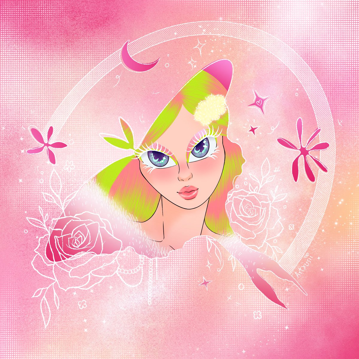 artxusii's tweet photo. New profile pic ✨ #Illustration #procreate #art https://t.co/200cA04TbY