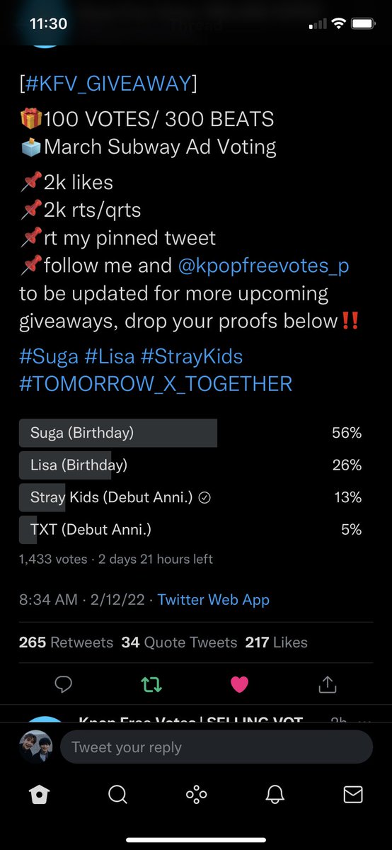 inniefinitv's tweet photo. @KpopFreeVotes_ @kpopfreevotes_p #StrayKids https://t.co/XDYEyriJU3