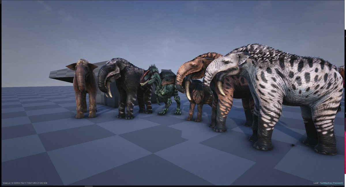 ARK Additions DEINOTHERIUM vs. ARK DINOS and PREHISTORIC BEASTS