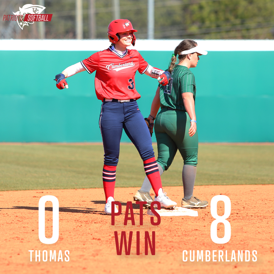 Patriots_UC_SB's tweet photo. FINAL

1-0! Patriots come out strong in their first game! @KaitiWhite07 pitches a six inning shutout and five different UC batters earn an RBI for the run-rule win! https://t.co/605SietsvR