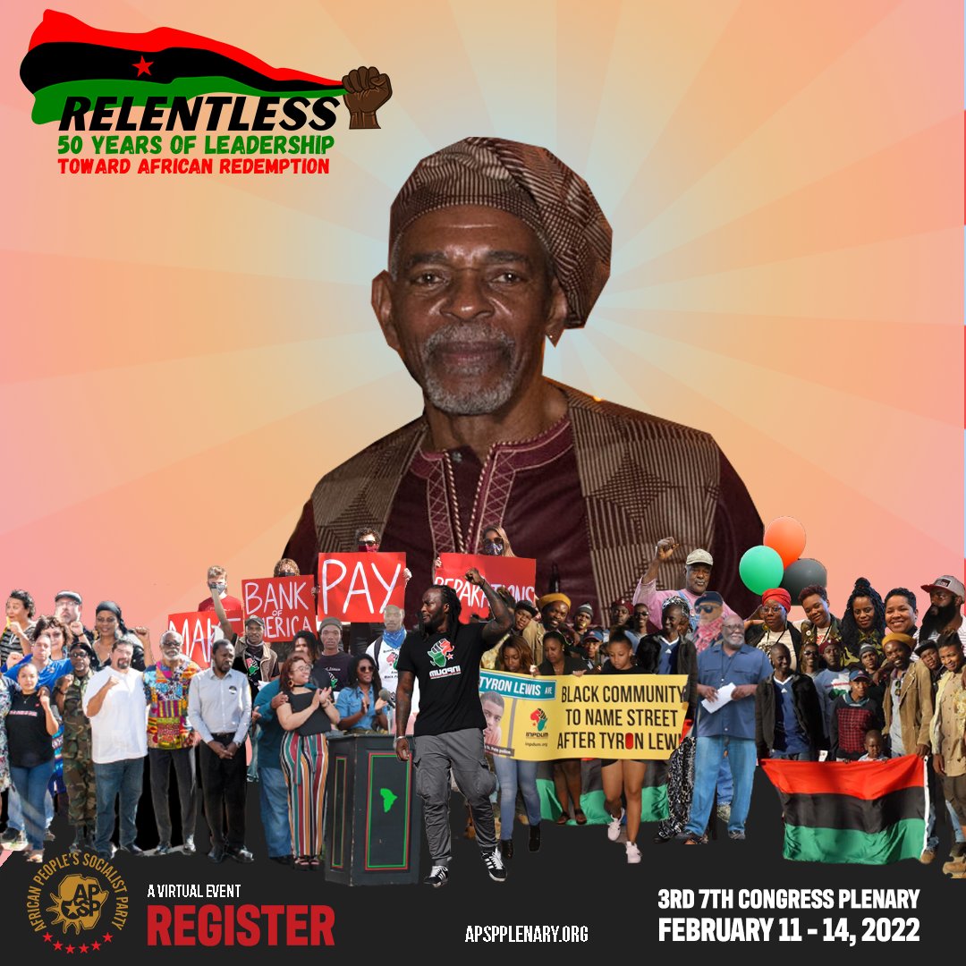 Day 1 of the African People's Socialist Party 2022 Plenary was powerful! Chairman Omali Yeshitela began reading from his Political Report, over 150 pages summing up conditions in the world today. Watch LIVE Facebook.com/AfricanPeoples… YouTube.com/UhuruTV