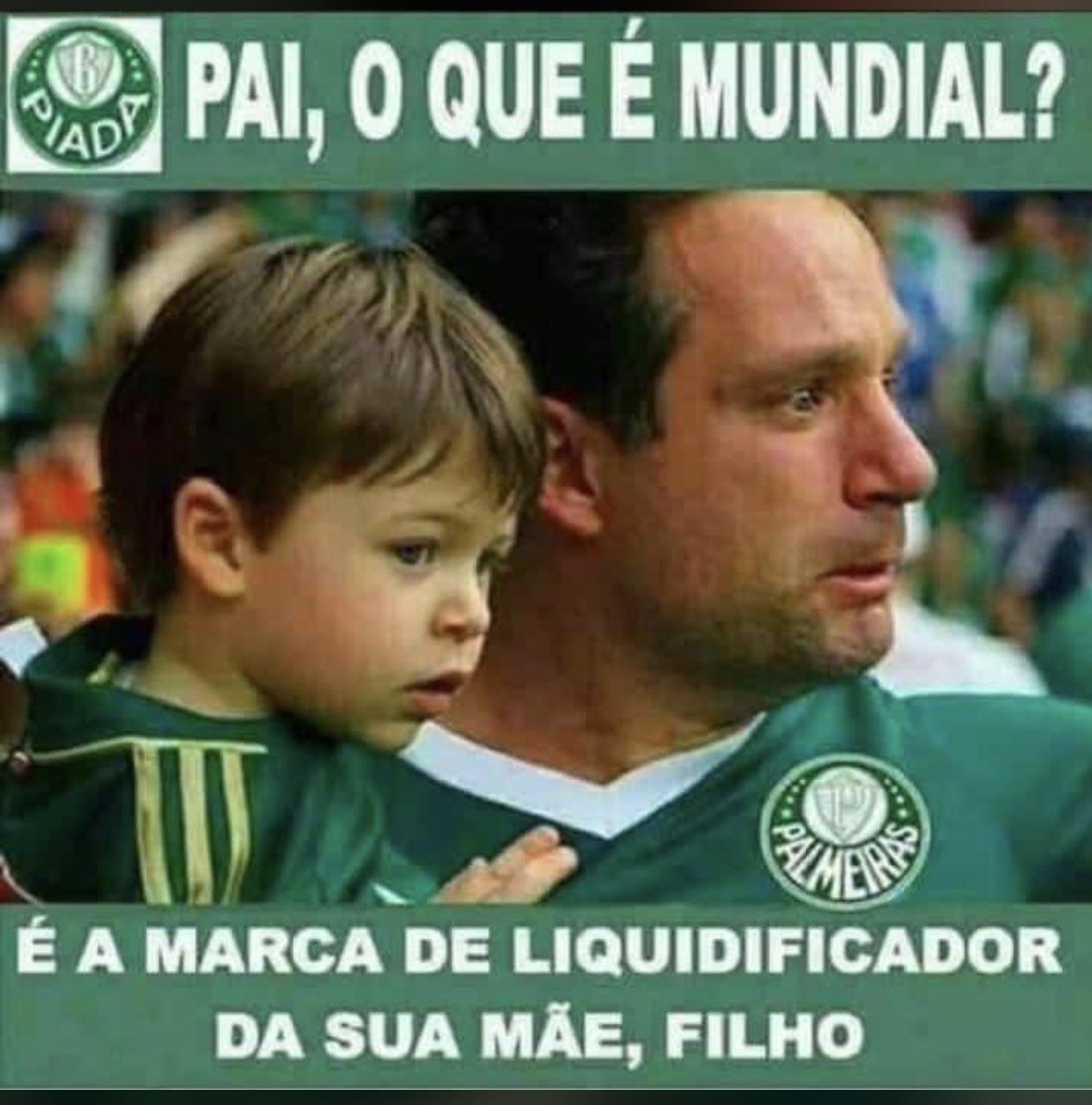 Não tem Mundial: Palmeiras vira alvo de memes e piadas após derrota para o  Chelsea - 13/02/2022 - UOL Esporte