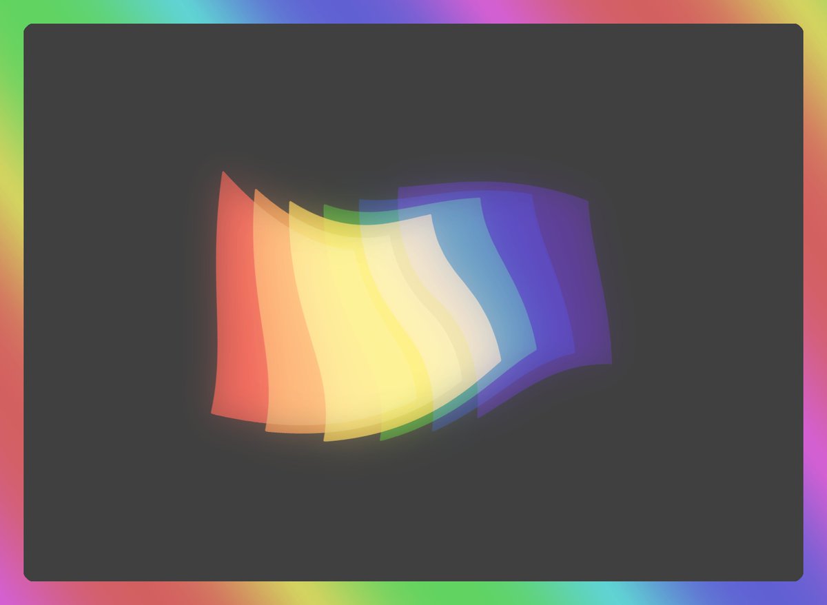 uproar001's tweet photo. #ghostproject078 🌈

#cyberpunk #graphicdesign #graphic #concept #ghostproject #nft #nftcollector #NFTProject #glitch #glitchart #uproar001 #crt #branding #simple #ui #rainbow #wave https://t.co/7eKTaUTNx6
