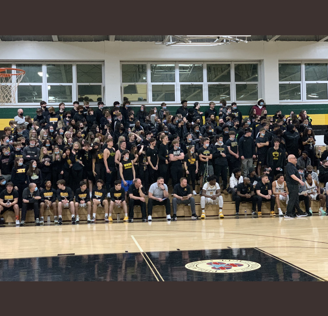 Thanks for great support from the best student section in the PCL #wood wackies